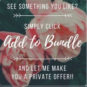 Bundle 2+ items for 10% or more DISCOUNT!!